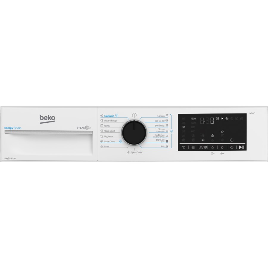 additioanl image for  Beko 8 Kg Washing Machine Wht. 1200 rpm 